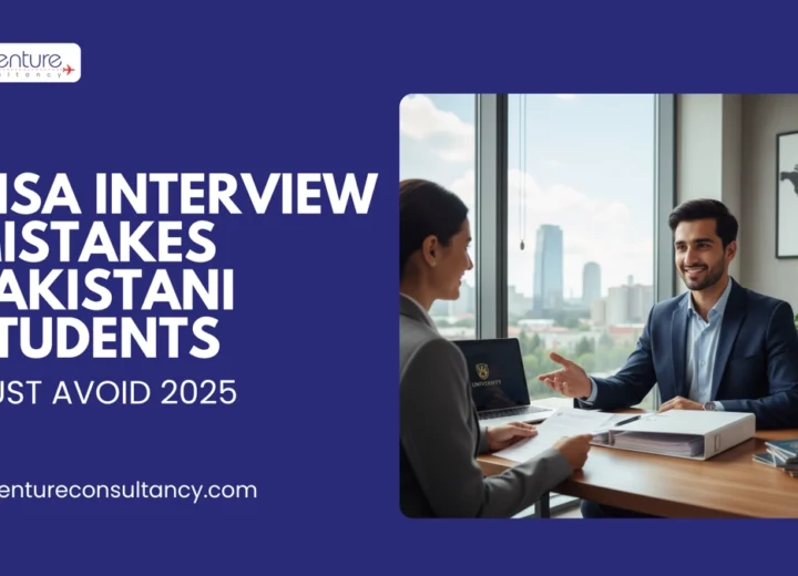 Visa Interview Mistakes Pakistani Students
